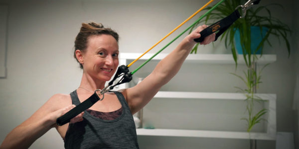 Amy Kingwill Pilates Cadilac Arms
